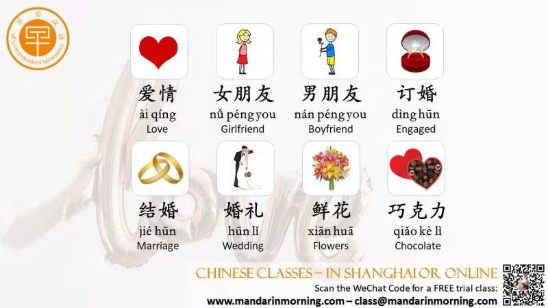 how to call lover in chinese